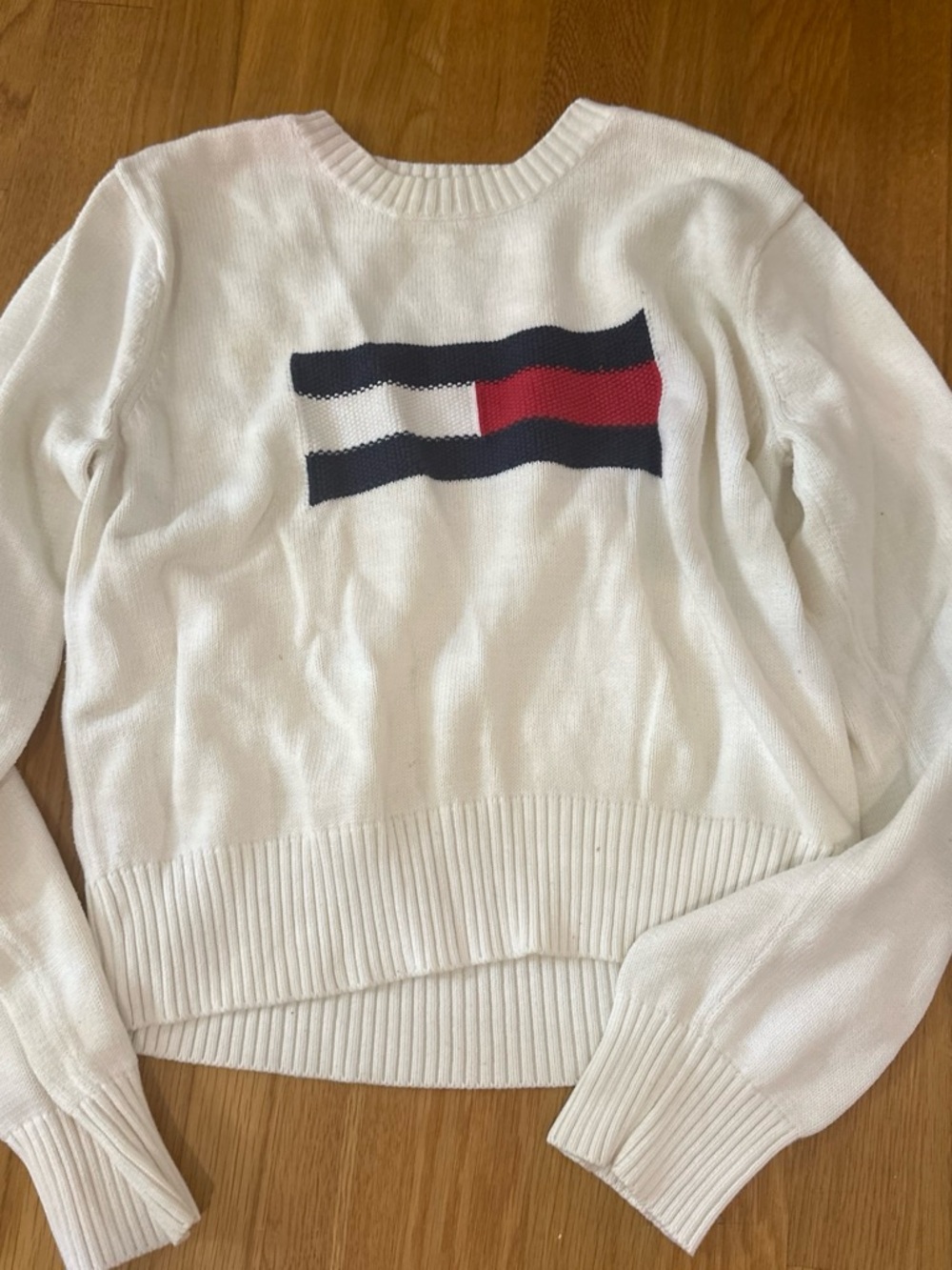 Tommy Hilfiger Women’s white crew neck
